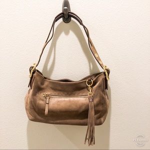 Coach Brown Suede Purse